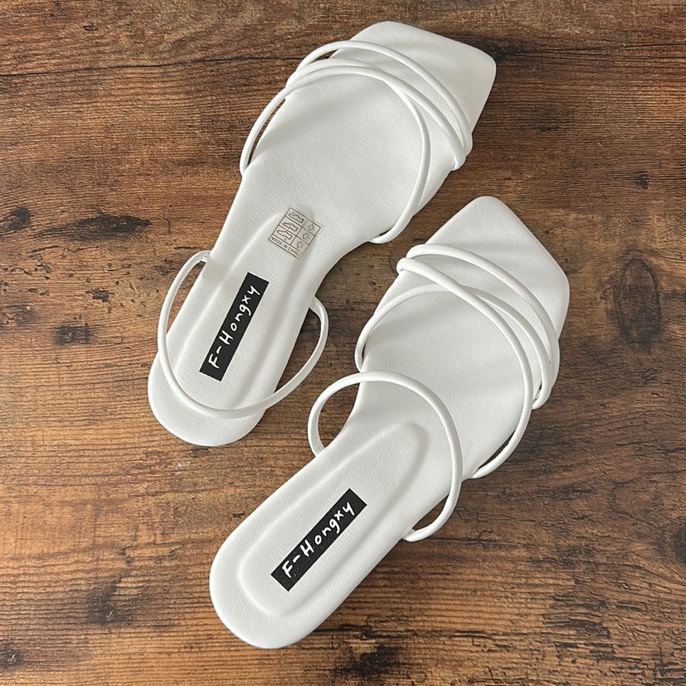 White Sandals